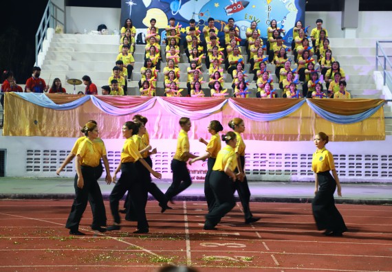 ภาพกิจกรรม  สโมสรนักศึกษา คณะวิทยาศาสตร์และเทคโนโลยี เข้าร่วมกีฬาระหว่างคณะ ปลาบึกเกมส์ ครั้งที่ 20