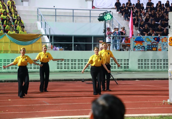 ภาพกิจกรรม  สโมสรนักศึกษา คณะวิทยาศาสตร์และเทคโนโลยี เข้าร่วมกีฬาระหว่างคณะ ปลาบึกเกมส์ ครั้งที่ 20