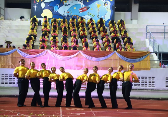 ภาพกิจกรรม  สโมสรนักศึกษา คณะวิทยาศาสตร์และเทคโนโลยี เข้าร่วมกีฬาระหว่างคณะ ปลาบึกเกมส์ ครั้งที่ 20