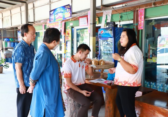 ภาพกิจกรรม  คณะวิทยาศาสตร์และเทคโนโลยี จัดกิจกรรมสำรวจความต้องการในการยกระดับคุณภาพและรายได้ของชุมชน