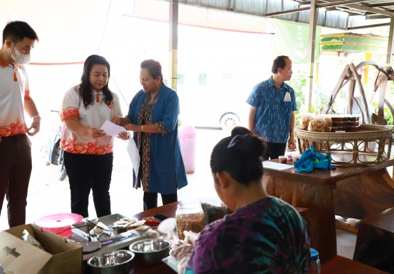 ภาพกิจกรรม  คณะวิทยาศาสตร์และเทคโนโลยี จัดกิจกรรมสำรวจความต้องการในการยกระดับคุณภาพและรายได้ของชุมชน