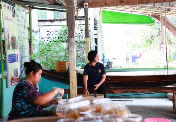 ภาพกิจกรรม  คณะวิทยาศาสตร์และเทคโนโลยี จัดกิจกรรมสำรวจความต้องการในการยกระดับคุณภาพและรายได้ของชุมชน