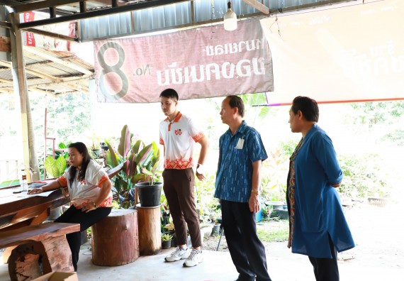 ภาพกิจกรรม  คณะวิทยาศาสตร์และเทคโนโลยี จัดกิจกรรมสำรวจความต้องการในการยกระดับคุณภาพและรายได้ของชุมชน