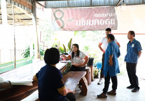 ภาพกิจกรรม  คณะวิทยาศาสตร์และเทคโนโลยี จัดกิจกรรมสำรวจความต้องการในการยกระดับคุณภาพและรายได้ของชุมชน