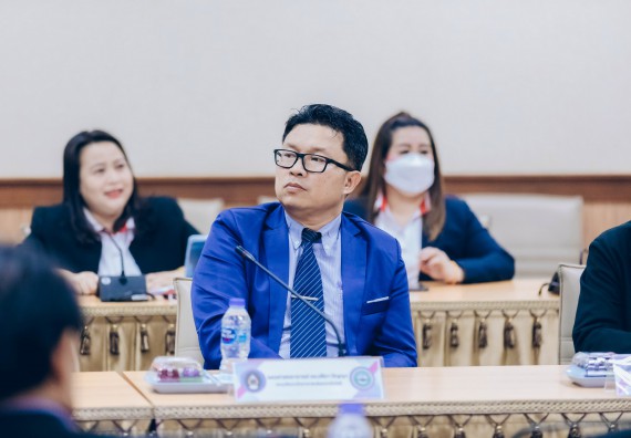 ภาพกิจกรรม  คณะวิทยาศาสตร์และเทคโนโลยี เข้าร่วมพิธีบันทึกข้อตกลงความร่วมมือการเสริมศักยภาพด้านวิชาการของบุคลากรสาธารณสุขในสังกัดองค์การบริหารส่วนจังหวัดกำแพงเพชร