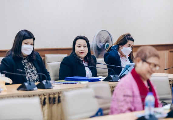 ภาพกิจกรรม  คณะวิทยาศาสตร์และเทคโนโลยี เข้าร่วมพิธีบันทึกข้อตกลงความร่วมมือการเสริมศักยภาพด้านวิชาการของบุคลากรสาธารณสุขในสังกัดองค์การบริหารส่วนจังหวัดกำแพงเพชร