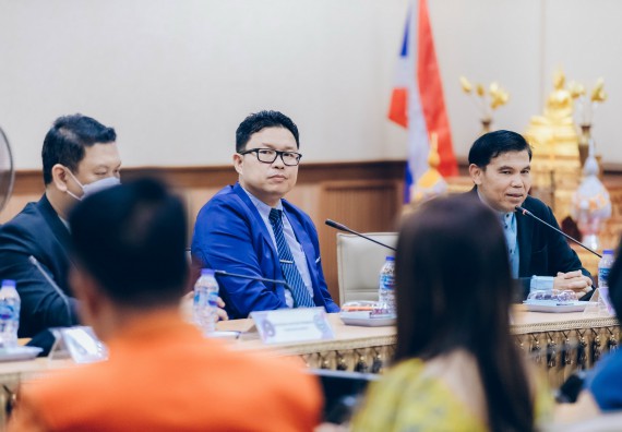 ภาพกิจกรรม  คณะวิทยาศาสตร์และเทคโนโลยี เข้าร่วมพิธีบันทึกข้อตกลงความร่วมมือการเสริมศักยภาพด้านวิชาการของบุคลากรสาธารณสุขในสังกัดองค์การบริหารส่วนจังหวัดกำแพงเพชร