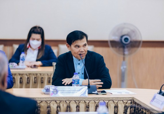 ภาพกิจกรรม  คณะวิทยาศาสตร์และเทคโนโลยี เข้าร่วมพิธีบันทึกข้อตกลงความร่วมมือการเสริมศักยภาพด้านวิชาการของบุคลากรสาธารณสุขในสังกัดองค์การบริหารส่วนจังหวัดกำแพงเพชร