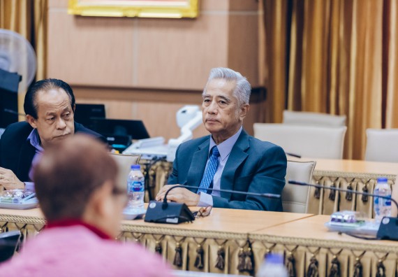 ภาพกิจกรรม  คณะวิทยาศาสตร์และเทคโนโลยี เข้าร่วมพิธีบันทึกข้อตกลงความร่วมมือการเสริมศักยภาพด้านวิชาการของบุคลากรสาธารณสุขในสังกัดองค์การบริหารส่วนจังหวัดกำแพงเพชร