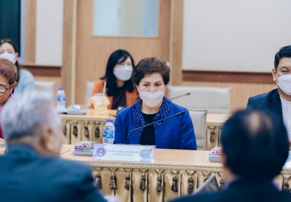 ภาพกิจกรรม  คณะวิทยาศาสตร์และเทคโนโลยี เข้าร่วมพิธีบันทึกข้อตกลงความร่วมมือการเสริมศักยภาพด้านวิชาการของบุคลากรสาธารณสุขในสังกัดองค์การบริหารส่วนจังหวัดกำแพงเพชร