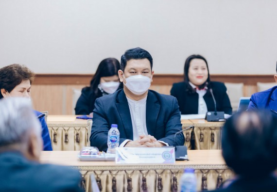 ภาพกิจกรรม  คณะวิทยาศาสตร์และเทคโนโลยี เข้าร่วมพิธีบันทึกข้อตกลงความร่วมมือการเสริมศักยภาพด้านวิชาการของบุคลากรสาธารณสุขในสังกัดองค์การบริหารส่วนจังหวัดกำแพงเพชร