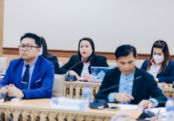 ภาพกิจกรรม  คณะวิทยาศาสตร์และเทคโนโลยี เข้าร่วมพิธีบันทึกข้อตกลงความร่วมมือการเสริมศักยภาพด้านวิชาการของบุคลากรสาธารณสุขในสังกัดองค์การบริหารส่วนจังหวัดกำแพงเพชร