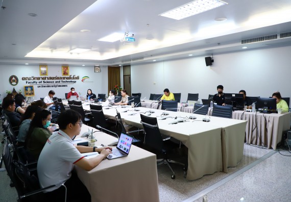 ภาพกิจกรรม  คณะวิทยาศาสตร์และเทคโนโลยี จัดประชุมประธานโปรแกรมวิชาและคณะกรรมการขับเคลื่อนการรับนักศึกษา ครั้งที่ 9 ปีการศึกษา 2566