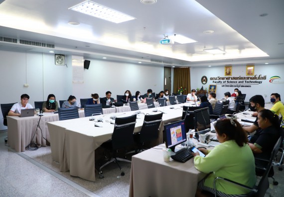 ภาพกิจกรรม  คณะวิทยาศาสตร์และเทคโนโลยี จัดประชุมประธานโปรแกรมวิชาและคณะกรรมการขับเคลื่อนการรับนักศึกษา ครั้งที่ 9 ปีการศึกษา 2566