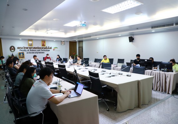 ภาพกิจกรรม  คณะวิทยาศาสตร์และเทคโนโลยี จัดประชุมประธานโปรแกรมวิชาและคณะกรรมการขับเคลื่อนการรับนักศึกษา ครั้งที่ 9 ปีการศึกษา 2566