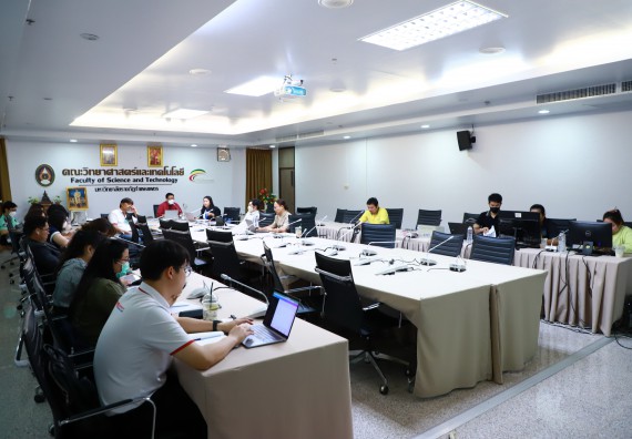 ภาพกิจกรรม  คณะวิทยาศาสตร์และเทคโนโลยี จัดประชุมประธานโปรแกรมวิชาและคณะกรรมการขับเคลื่อนการรับนักศึกษา ครั้งที่ 9 ปีการศึกษา 2566