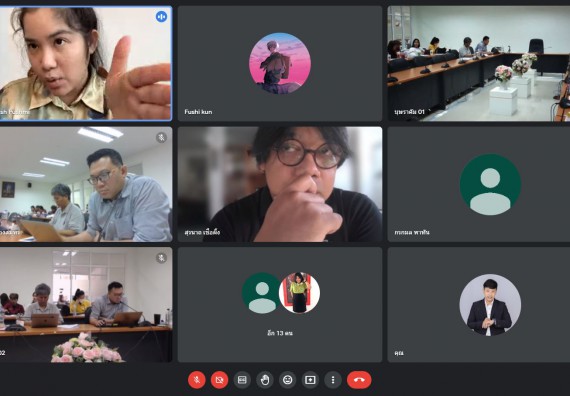 ภาพกิจกรรม  คณาจารย์ บุคลากร และนักศึกษา คณะวิทยาศาสตร์และเทคโนโลยี เข้าร่วมนำเสนอผลงานในโครงการส่งเสริมสนับสนุนการฝึกประสบการณ์วิชาชีพ/สหกิจศึกษาให้แก่นักศึกษา จากมูลนิธิเอเชีย ประเทศไทย