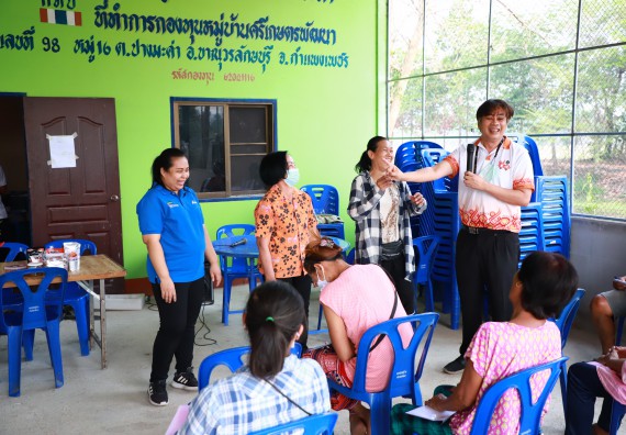 ภาพกิจกรรม  คณะวิทยาศาสตร์และเทคโนโลยี จัดอบรมเชิงปฏิบัติการ เรื่อง การพัฒนาบรรจุภัณฑ์น้ำพริกโบราณกลุ่มศรีเกษตรพัฒนา