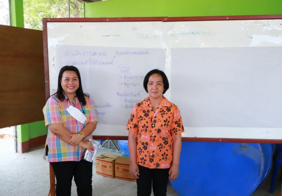 ภาพกิจกรรม  คณะวิทยาศาสตร์และเทคโนโลยี จัดอบรมเชิงปฏิบัติการ เรื่อง การพัฒนาบรรจุภัณฑ์น้ำพริกโบราณกลุ่มศรีเกษตรพัฒนา