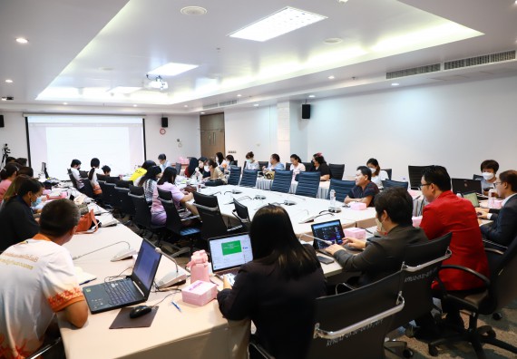 ภาพกิจกรรม  คณะวิทยาศาสตร์และเทคโนโลยี จัดประชุมอาจารย์และบุคลากรคณะวิทยาศาสตร์และเทคโนโลยี ครั้งที่ 4 ปีการศึกษา 2565