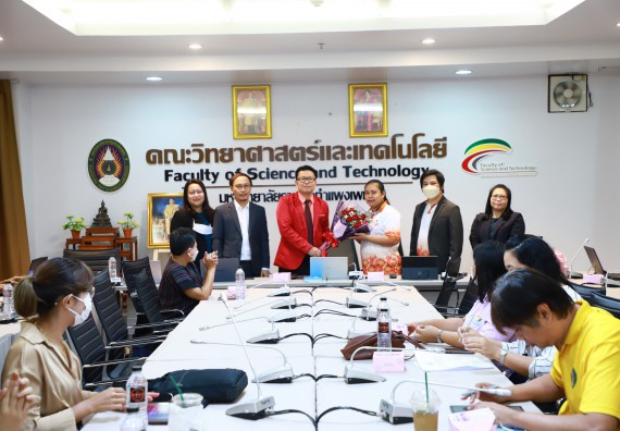 ภาพกิจกรรม  คณะวิทยาศาสตร์และเทคโนโลยี จัดประชุมอาจารย์และบุคลากรคณะวิทยาศาสตร์และเทคโนโลยี ครั้งที่ 4 ปีการศึกษา 2565