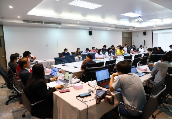 ภาพกิจกรรม  คณะวิทยาศาสตร์และเทคโนโลยี จัดประชุมอาจารย์และบุคลากรคณะวิทยาศาสตร์และเทคโนโลยี ครั้งที่ 4 ปีการศึกษา 2565