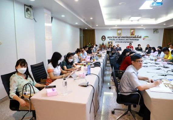 ภาพกิจกรรม  คณะวิทยาศาสตร์และเทคโนโลยี จัดประชุมอาจารย์และบุคลากรคณะวิทยาศาสตร์และเทคโนโลยี ครั้งที่ 4 ปีการศึกษา 2565