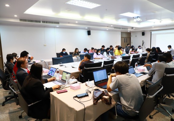 ภาพกิจกรรม  คณะวิทยาศาสตร์และเทคโนโลยี จัดประชุมอาจารย์และบุคลากรคณะวิทยาศาสตร์และเทคโนโลยี ครั้งที่ 4 ปีการศึกษา 2565