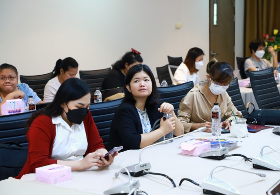 ภาพกิจกรรม  คณะวิทยาศาสตร์และเทคโนโลยี จัดประชุมอาจารย์และบุคลากรคณะวิทยาศาสตร์และเทคโนโลยี ครั้งที่ 4 ปีการศึกษา 2565