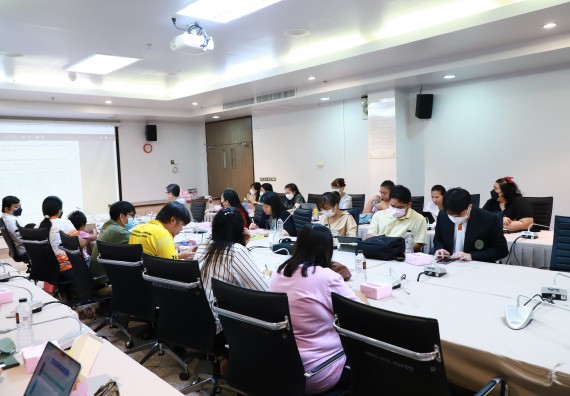 ภาพกิจกรรม  คณะวิทยาศาสตร์และเทคโนโลยี จัดประชุมอาจารย์และบุคลากรคณะวิทยาศาสตร์และเทคโนโลยี ครั้งที่ 4 ปีการศึกษา 2565