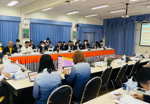 ภาพกิจกรรม  คณะวิทยาศาสตร์และเทคโนโลยีเข้าร่วมประชุมปรึกษาหารือความร่วมมือด้านการวิจัยและบริการวิชาการระหว่าง 9 สถาบัน เขตภาคเหนือ ครั้งที่ 1/2566