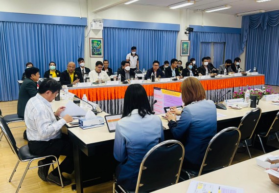 ภาพกิจกรรม  คณะวิทยาศาสตร์และเทคโนโลยีเข้าร่วมประชุมปรึกษาหารือความร่วมมือด้านการวิจัยและบริการวิชาการระหว่าง 9 สถาบัน เขตภาคเหนือ ครั้งที่ 1/2566