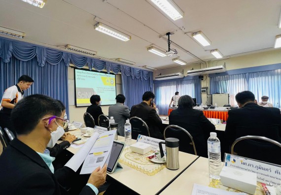 ภาพกิจกรรม  คณะวิทยาศาสตร์และเทคโนโลยีเข้าร่วมประชุมปรึกษาหารือความร่วมมือด้านการวิจัยและบริการวิชาการระหว่าง 9 สถาบัน เขตภาคเหนือ ครั้งที่ 1/2566