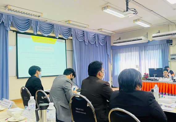 ภาพกิจกรรม  คณะวิทยาศาสตร์และเทคโนโลยีเข้าร่วมประชุมปรึกษาหารือความร่วมมือด้านการวิจัยและบริการวิชาการระหว่าง 9 สถาบัน เขตภาคเหนือ ครั้งที่ 1/2566