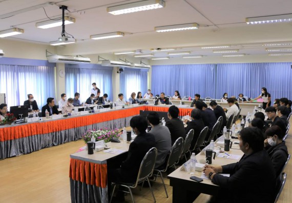 ภาพกิจกรรม  คณะวิทยาศาสตร์และเทคโนโลยีเข้าร่วมประชุมปรึกษาหารือความร่วมมือด้านการวิจัยและบริการวิชาการระหว่าง 9 สถาบัน เขตภาคเหนือ ครั้งที่ 1/2566