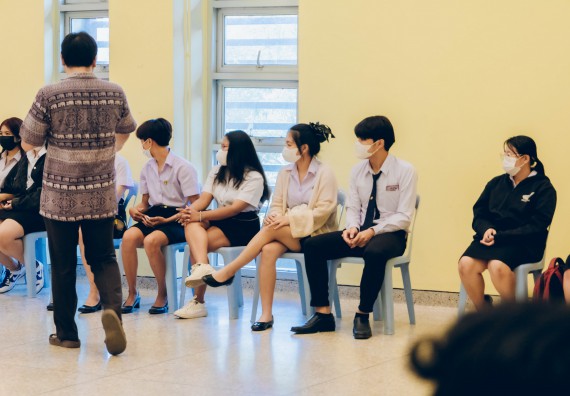 ภาพกิจกรรม  คณะวิทยาศาสตร์และเทคโนโลยี จัดโครงการบริการนักศึกษาและศิษย์เก่าสัมพันธ์ คณะวิทยาศาสตร์และเทคโนโลยีกิจกรรมเตรียมความพร้อมเพื่อออกสู่งาน