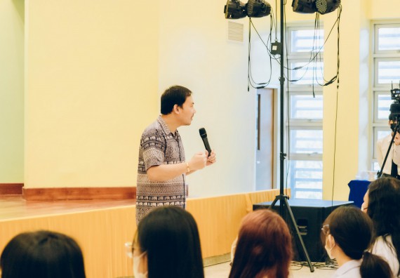 ภาพกิจกรรม  คณะวิทยาศาสตร์และเทคโนโลยี จัดโครงการบริการนักศึกษาและศิษย์เก่าสัมพันธ์ คณะวิทยาศาสตร์และเทคโนโลยีกิจกรรมเตรียมความพร้อมเพื่อออกสู่งาน