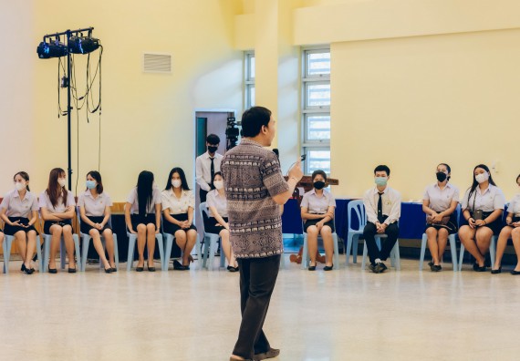 ภาพกิจกรรม  คณะวิทยาศาสตร์และเทคโนโลยี จัดโครงการบริการนักศึกษาและศิษย์เก่าสัมพันธ์ คณะวิทยาศาสตร์และเทคโนโลยีกิจกรรมเตรียมความพร้อมเพื่อออกสู่งาน