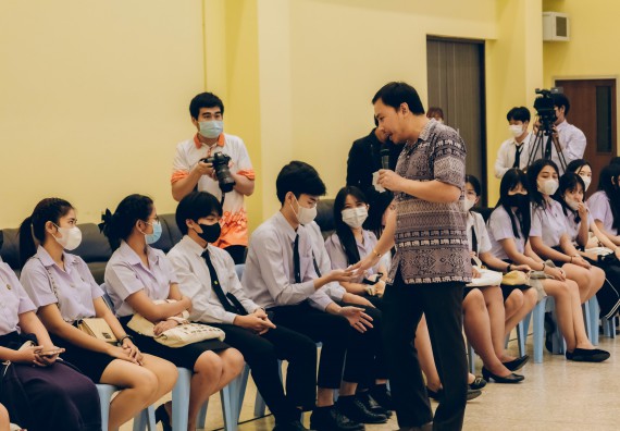 ภาพกิจกรรม  คณะวิทยาศาสตร์และเทคโนโลยี จัดโครงการบริการนักศึกษาและศิษย์เก่าสัมพันธ์ คณะวิทยาศาสตร์และเทคโนโลยีกิจกรรมเตรียมความพร้อมเพื่อออกสู่งาน