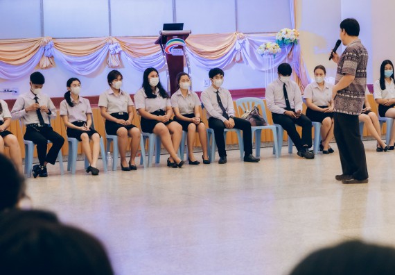 ภาพกิจกรรม  คณะวิทยาศาสตร์และเทคโนโลยี จัดโครงการบริการนักศึกษาและศิษย์เก่าสัมพันธ์ คณะวิทยาศาสตร์และเทคโนโลยีกิจกรรมเตรียมความพร้อมเพื่อออกสู่งาน