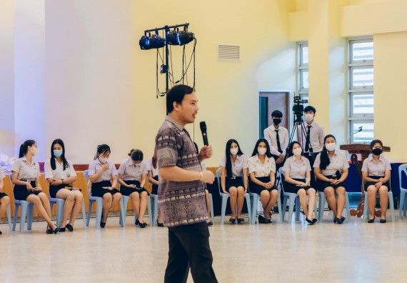 ภาพกิจกรรม  คณะวิทยาศาสตร์และเทคโนโลยี จัดโครงการบริการนักศึกษาและศิษย์เก่าสัมพันธ์ คณะวิทยาศาสตร์และเทคโนโลยีกิจกรรมเตรียมความพร้อมเพื่อออกสู่งาน