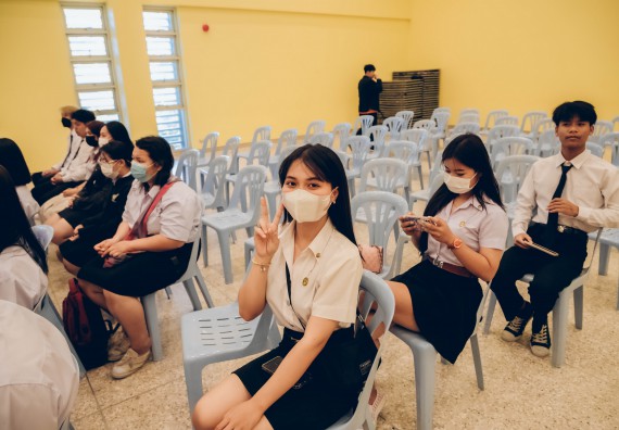 ภาพกิจกรรม  คณะวิทยาศาสตร์และเทคโนโลยี จัดโครงการบริการนักศึกษาและศิษย์เก่าสัมพันธ์ คณะวิทยาศาสตร์และเทคโนโลยีกิจกรรมเตรียมความพร้อมเพื่อออกสู่งาน