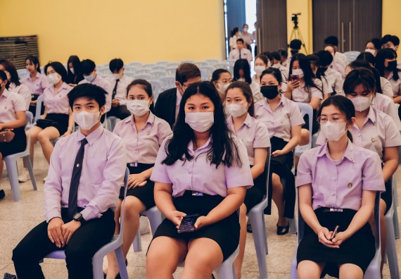 ภาพกิจกรรม  คณะวิทยาศาสตร์และเทคโนโลยี จัดโครงการบริการนักศึกษาและศิษย์เก่าสัมพันธ์ คณะวิทยาศาสตร์และเทคโนโลยีกิจกรรมเตรียมความพร้อมเพื่อออกสู่งาน