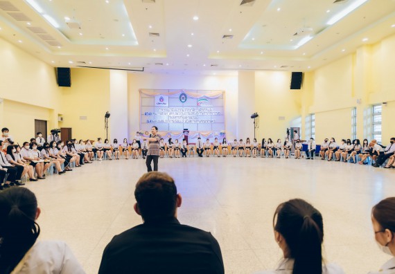 ภาพกิจกรรม  คณะวิทยาศาสตร์และเทคโนโลยี จัดโครงการบริการนักศึกษาและศิษย์เก่าสัมพันธ์ คณะวิทยาศาสตร์และเทคโนโลยีกิจกรรมเตรียมความพร้อมเพื่อออกสู่งาน