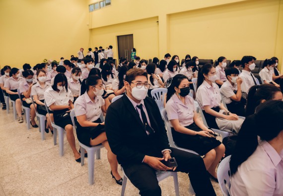 ภาพกิจกรรม  คณะวิทยาศาสตร์และเทคโนโลยี จัดโครงการบริการนักศึกษาและศิษย์เก่าสัมพันธ์ คณะวิทยาศาสตร์และเทคโนโลยีกิจกรรมเตรียมความพร้อมเพื่อออกสู่งาน