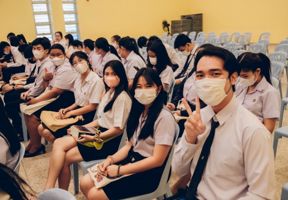 ภาพกิจกรรม  คณะวิทยาศาสตร์และเทคโนโลยี จัดโครงการบริการนักศึกษาและศิษย์เก่าสัมพันธ์ คณะวิทยาศาสตร์และเทคโนโลยีกิจกรรมเตรียมความพร้อมเพื่อออกสู่งาน