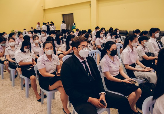 ภาพกิจกรรม  คณะวิทยาศาสตร์และเทคโนโลยี จัดโครงการบริการนักศึกษาและศิษย์เก่าสัมพันธ์ คณะวิทยาศาสตร์และเทคโนโลยีกิจกรรมเตรียมความพร้อมเพื่อออกสู่งาน