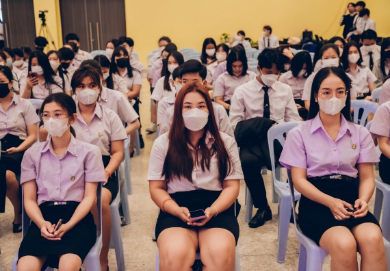 ภาพกิจกรรม  คณะวิทยาศาสตร์และเทคโนโลยี จัดโครงการบริการนักศึกษาและศิษย์เก่าสัมพันธ์ คณะวิทยาศาสตร์และเทคโนโลยีกิจกรรมเตรียมความพร้อมเพื่อออกสู่งาน