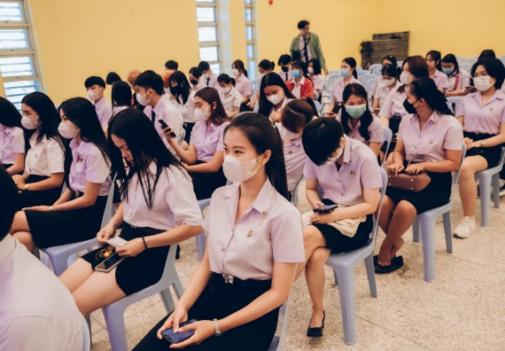 ภาพกิจกรรม  คณะวิทยาศาสตร์และเทคโนโลยี จัดโครงการบริการนักศึกษาและศิษย์เก่าสัมพันธ์ คณะวิทยาศาสตร์และเทคโนโลยีกิจกรรมเตรียมความพร้อมเพื่อออกสู่งาน