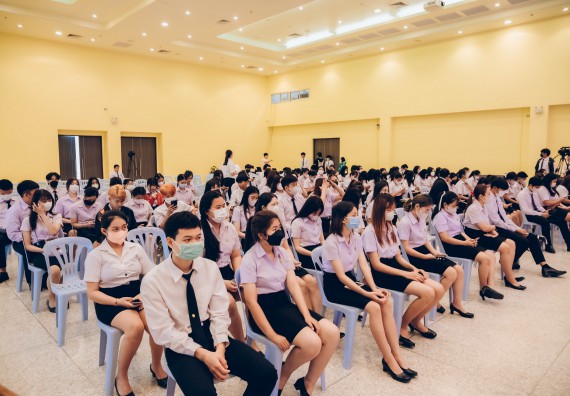 ภาพกิจกรรม  คณะวิทยาศาสตร์และเทคโนโลยี จัดโครงการบริการนักศึกษาและศิษย์เก่าสัมพันธ์ คณะวิทยาศาสตร์และเทคโนโลยีกิจกรรมเตรียมความพร้อมเพื่อออกสู่งาน